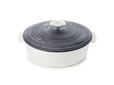 Pot Ø22 cm Unglazed Black Induction Revolution 2