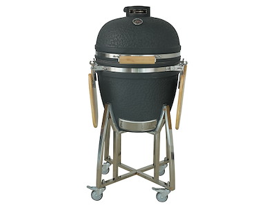Kamado L Stone Mat Sort inkl. Cover