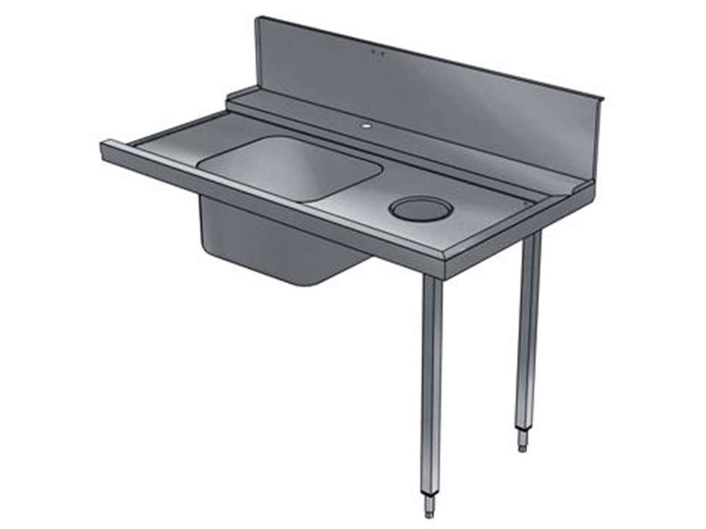 Entrance table 1400 mm with sink & hole H>V