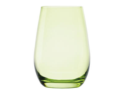 Water Glass - Glass - Green - 46.5cl - 120x64mm