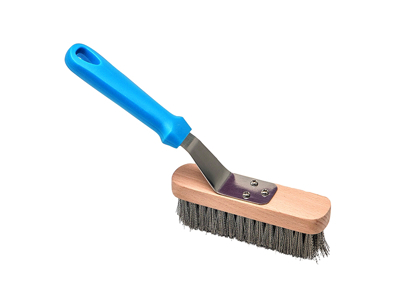 Pizza grill brush with handle