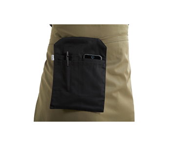 Waiter pouch for apron black