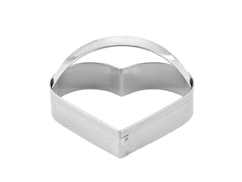 Heart-shaped cutter RF 90 mm with handle