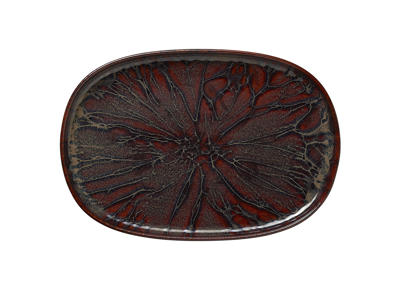 Dish - Stoneware - Brown - 330x230x30mm - Dishwasher Safe - Stackable - Temperature Resistant -20-250°C