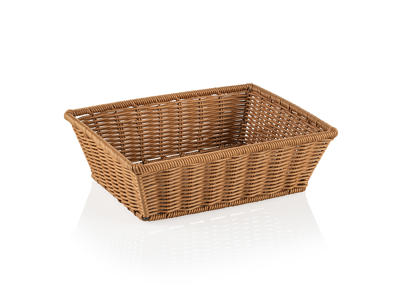 Basket Beige 1/2GN 32.5x26.5x10 cm Weaver
