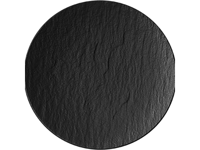 The Rock plate black Ø25 cm