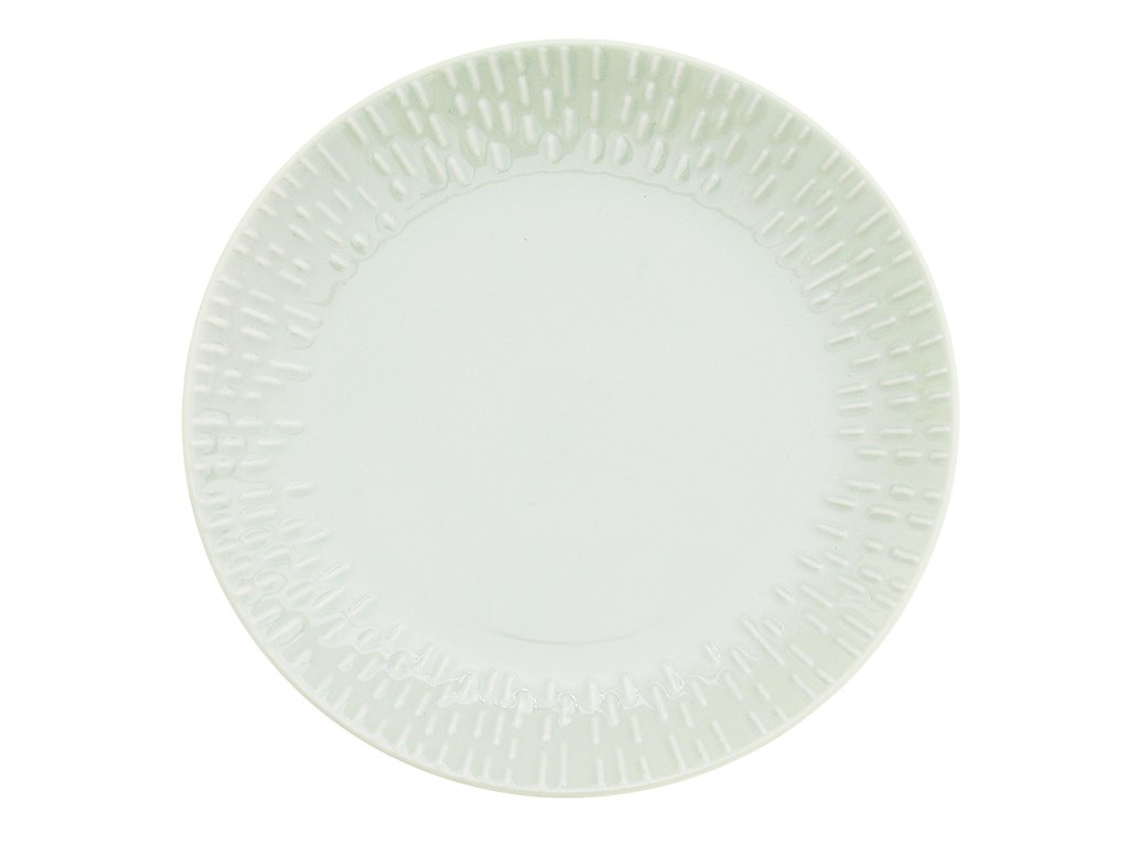Tallerken 21 cm Confetti Pistarchio