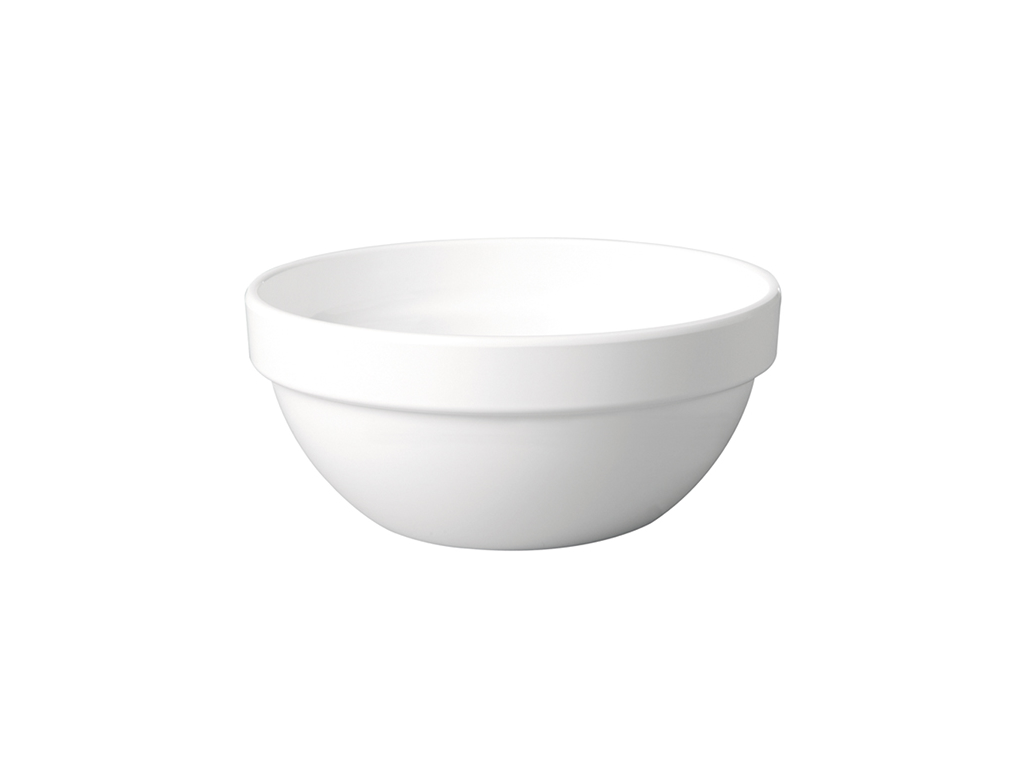 Melamine bowl 0.25 Ltr. White approx. Ø12 x5.5
