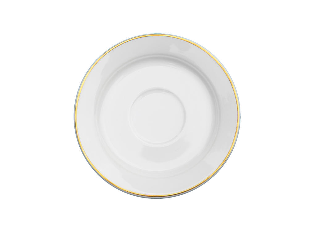 Corpo Underplate 150 mm with Gold Edge