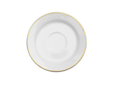Corpo Underplate 150 mm with Gold Edge