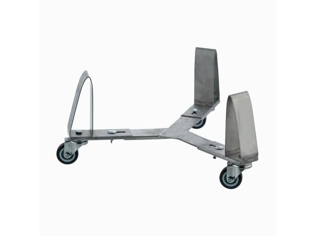 Trolley for buckets adjustable RF