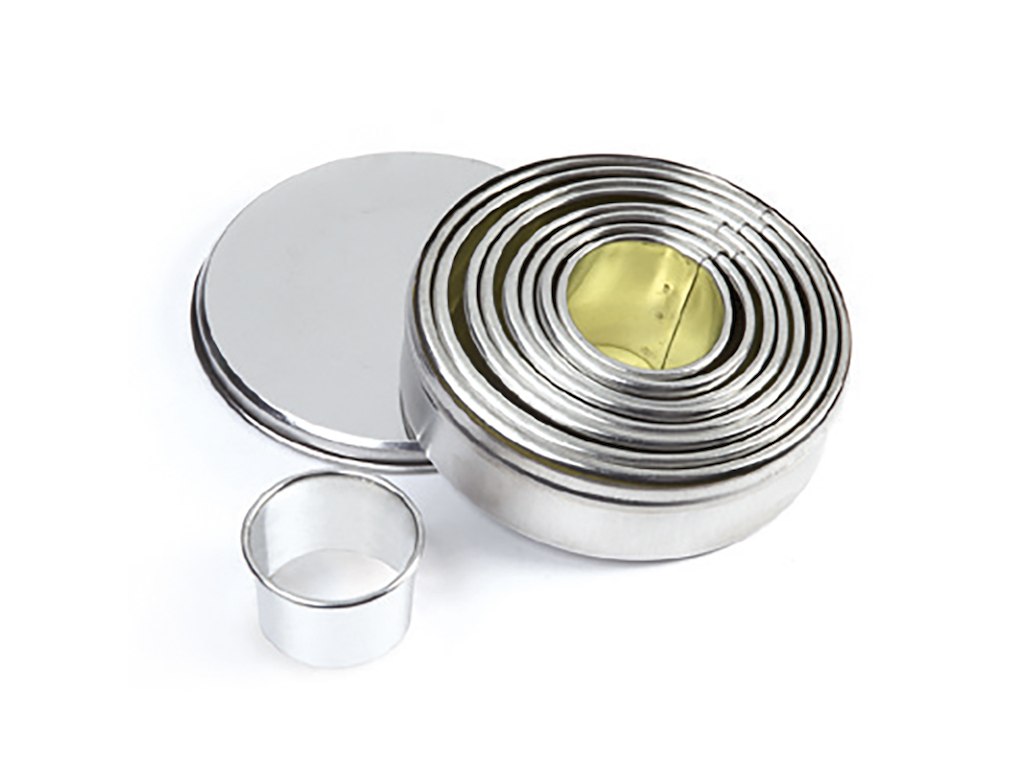 Cutter Set Smooth 9 pcs 20-80mm