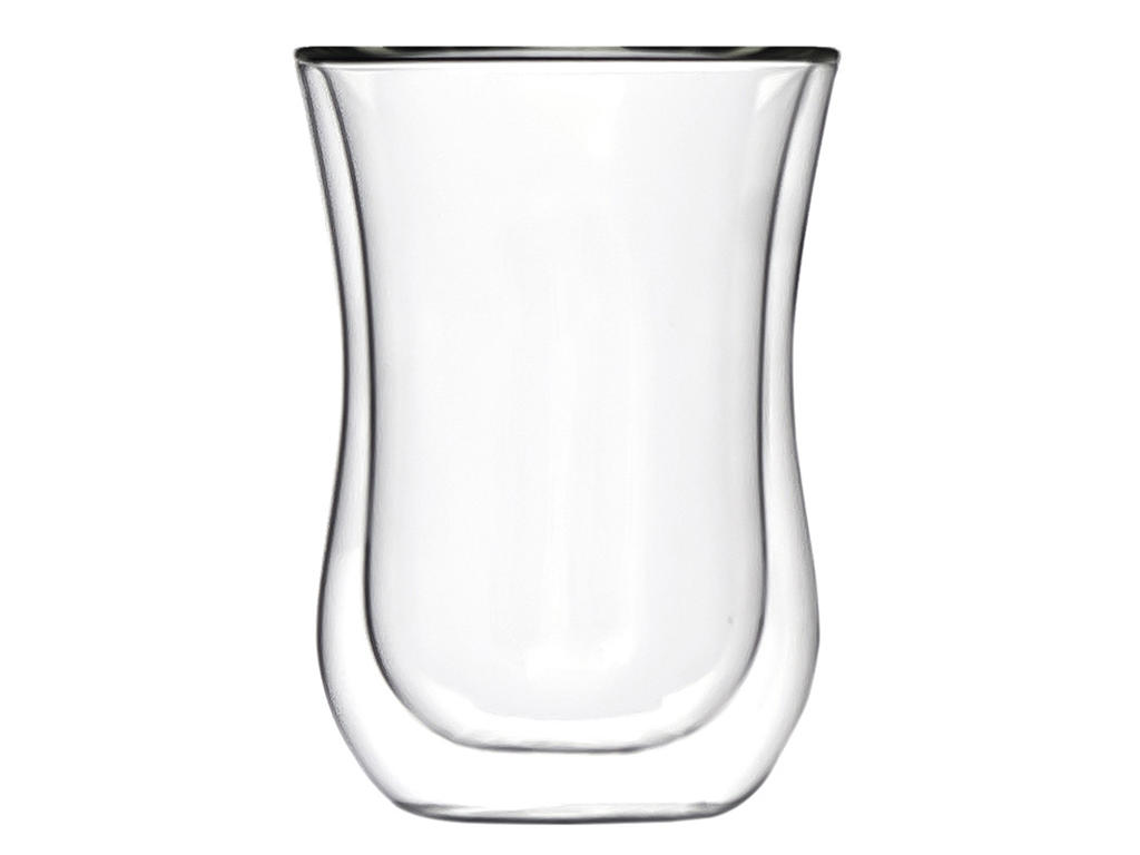 Glass Coffee N More 23 cl Double Wall