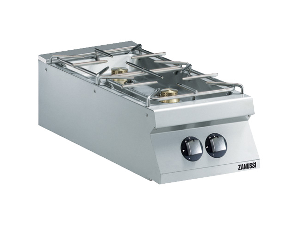 Cooking table 2 burners gas 400 mm 900