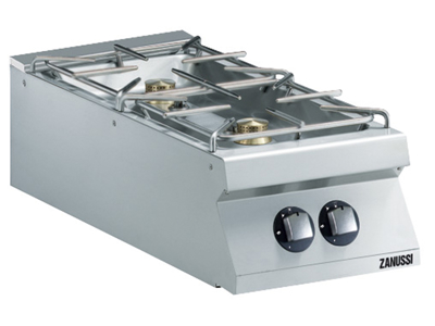 Cooking table 2 burners gas 400 mm 900