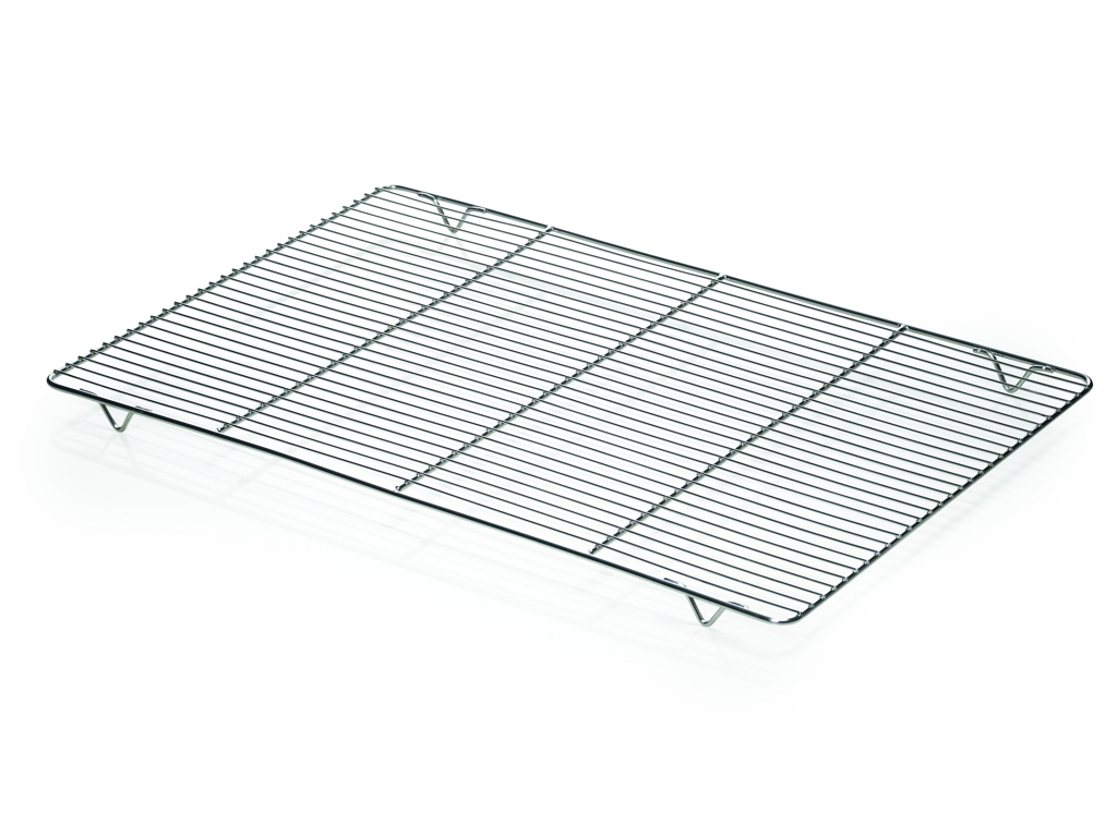Grill with feet 60x40 cm stainless steel