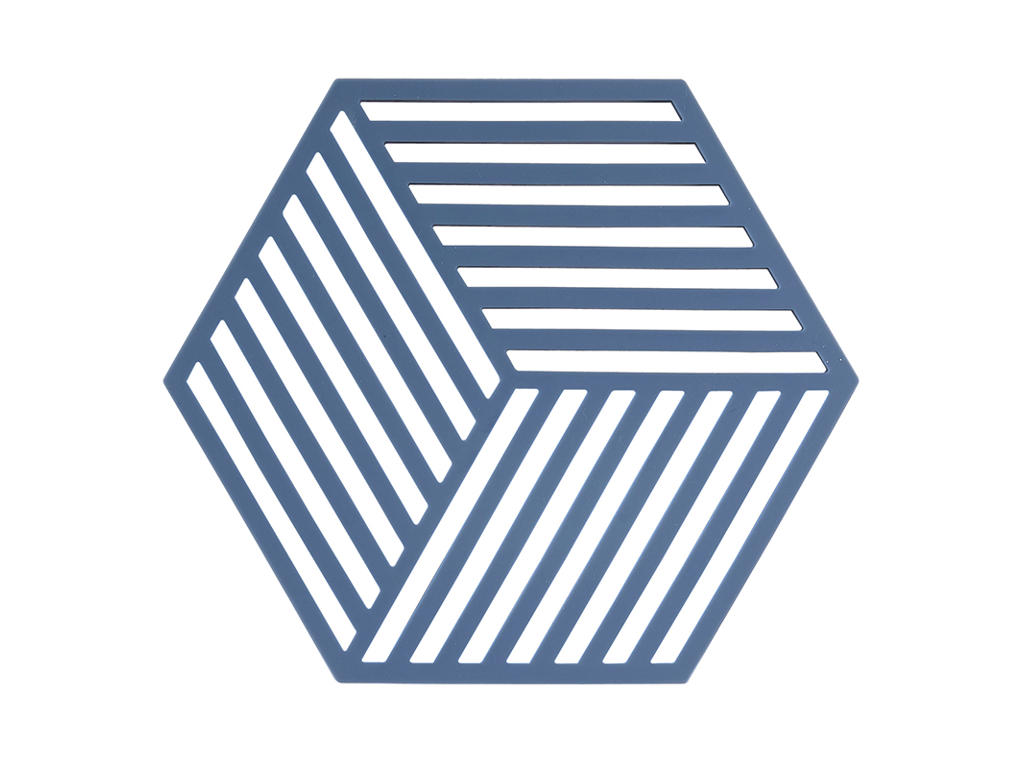 Table mat Zone Hexagon 16x14 cm Blue