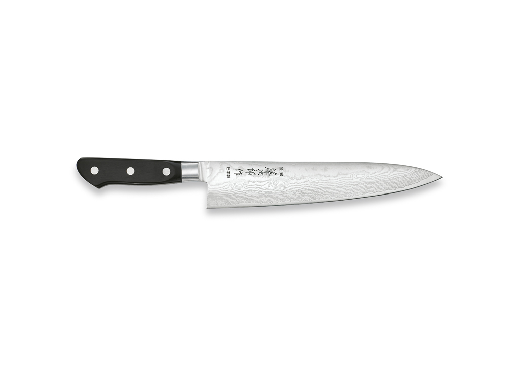 Tojiro Pro Chef's Knife, 24 cm, damasked, 63 layers