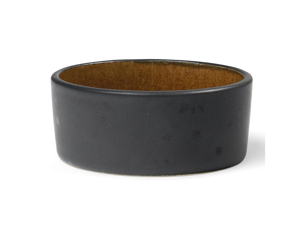Bowl Mini 7.5 cm Black/Amber BITZ
