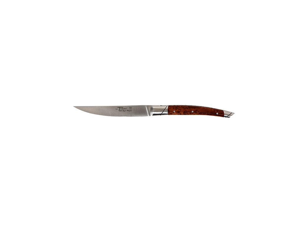 Steak knife, Le Thiers Prestige, Handle of thuja wood