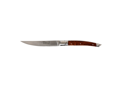 Steak knife, Le Thiers Prestige, Handle of thuja wood