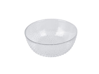 RAW Bowl Glass Ø14 cm Clear