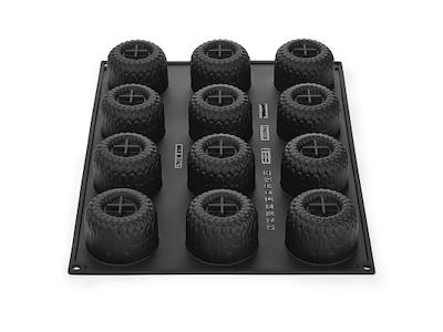Silikoneform 40x30cm Regalia 12 stk 