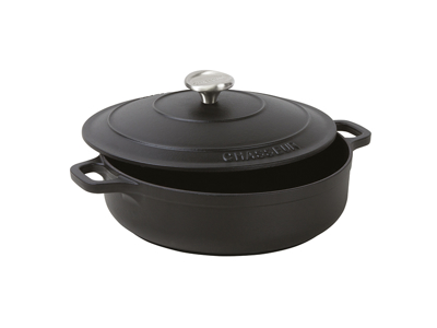 Chasseur Pot Ø20 cm low black