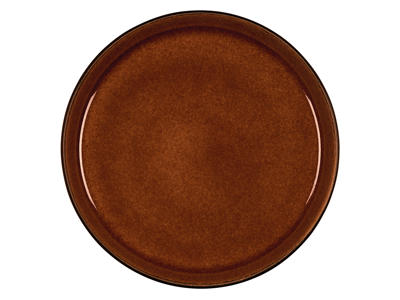Plate Gastro Ø21 cm Black/Amber BITZ
