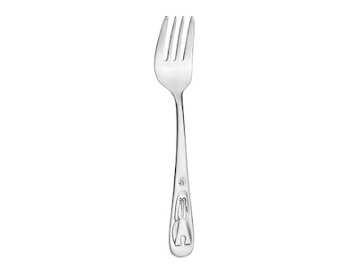 Children's fork Butterfly w/animal motif
