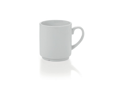 Stackable Mug in White