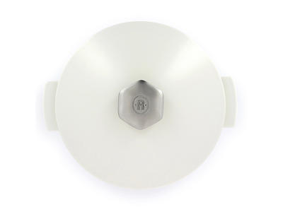 Lid for pot Ø22 cm Satin White Revolution 2