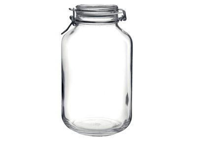 Canning jar 4 liters h27.9 cm