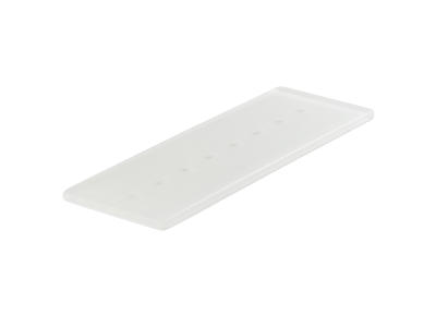 Tray 8 holes 30x10 cm White Mealplak