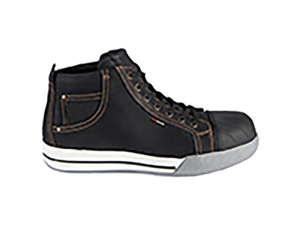 Safety boot w/cord, black