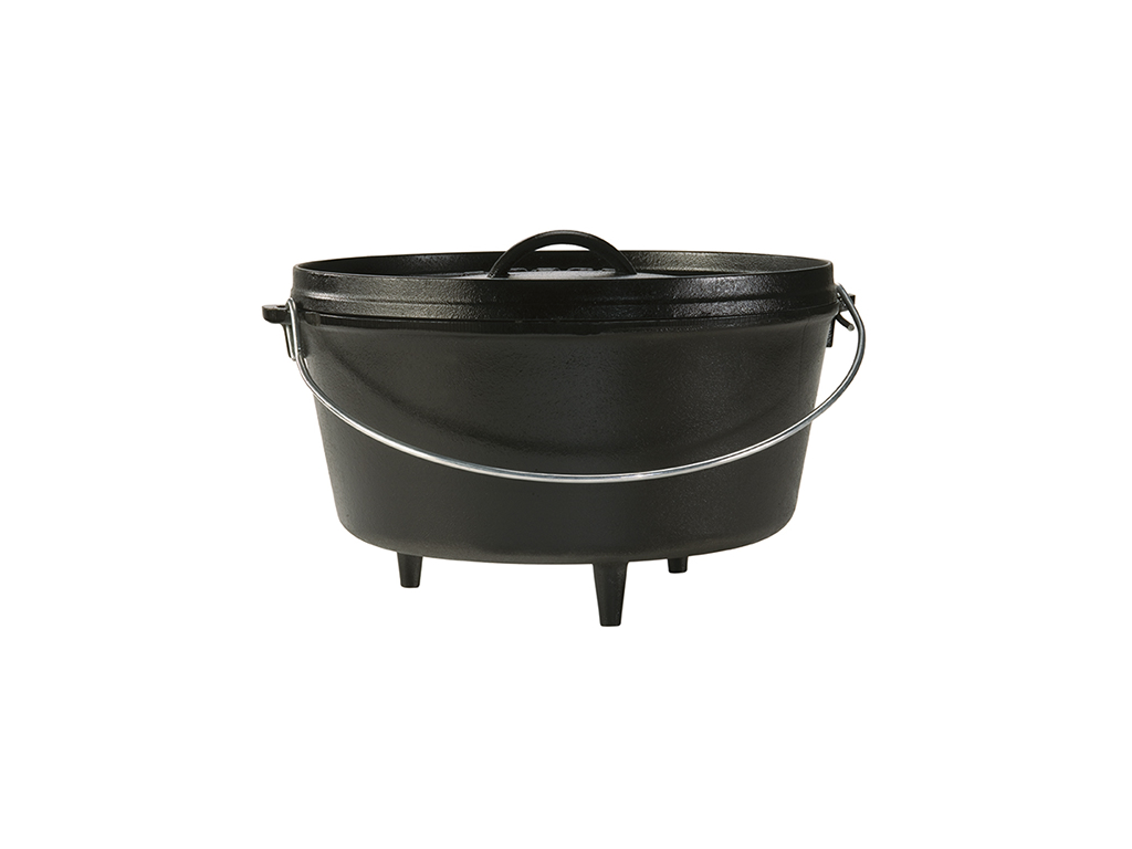 Cast iron grill pot Ø25 cm LODGE