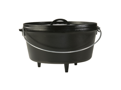 Cast iron grill pot Ø30 cm LODGE