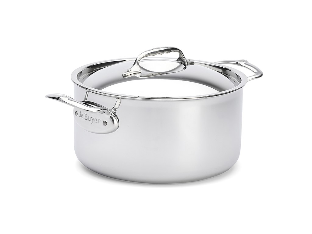 De Buyer Affinity stewpan with lid Ø24 cm