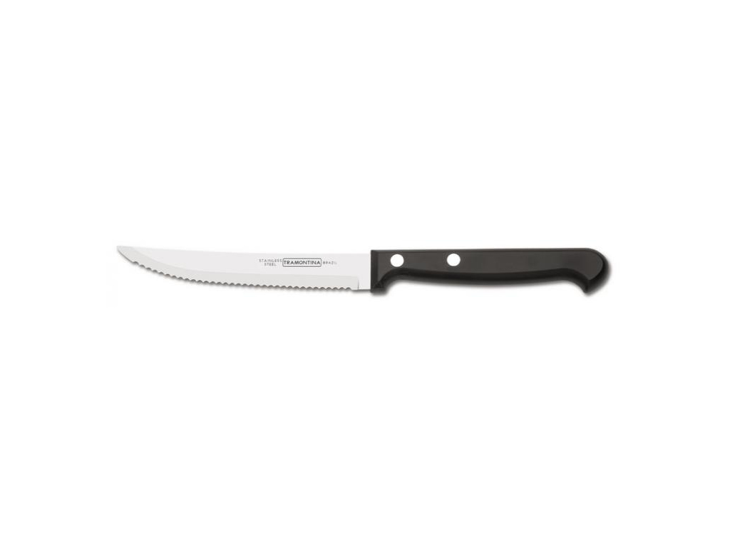 Steak knife Ultracorte 11.5 black with 2 rivets