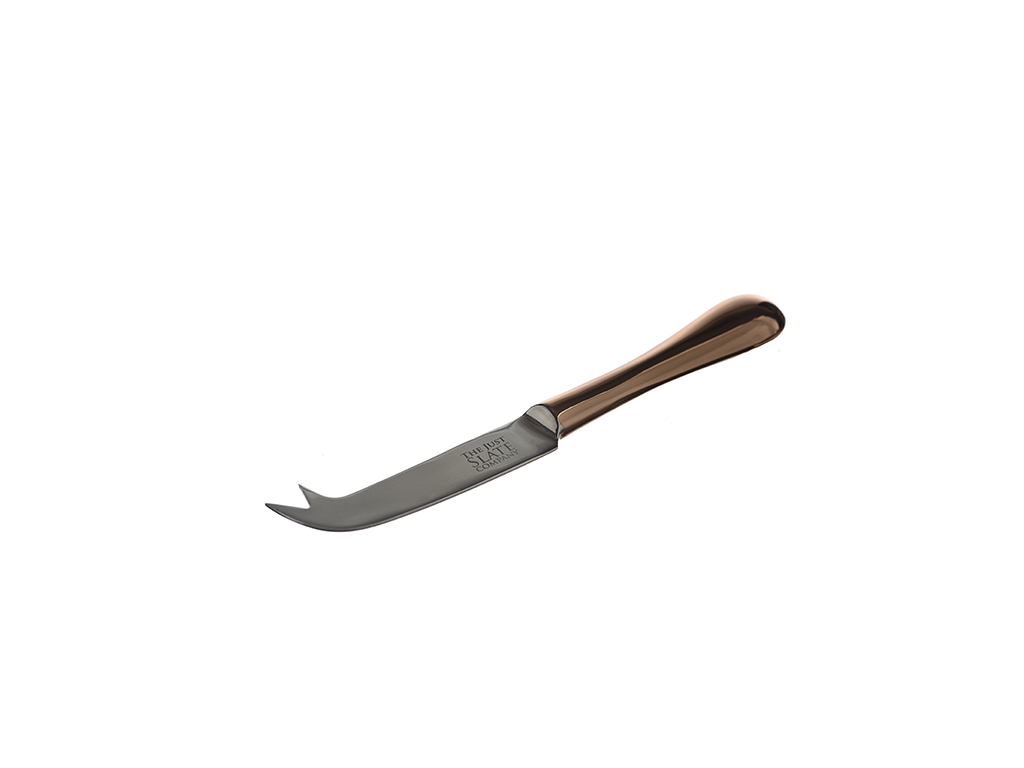 Cheese knife in copper/stainless steel 21 cm The Just Slate Company
