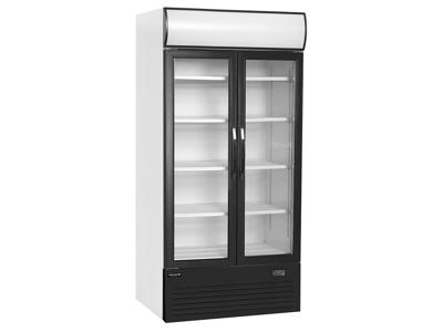 Display refrigerator 524 l White with 2 doors lighto