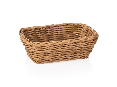 Bread Basket Beige 19x13x6 cm Weaver Pro