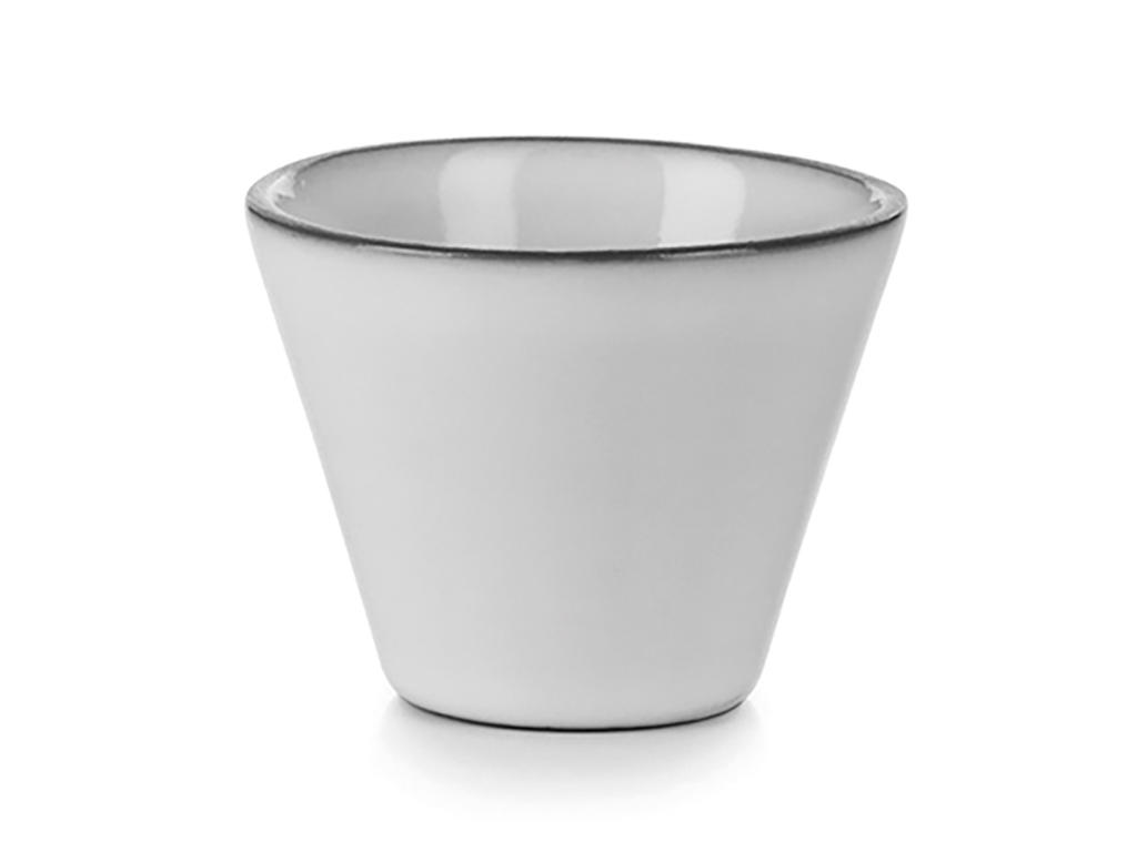 Equinoxe Conical Bowl Ø 6.3 cm 5 cl Cumulus White