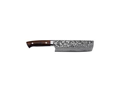 Nakiri knife, 17 cm, Takefu, VG-10, 61 layers, Ironwood handle
