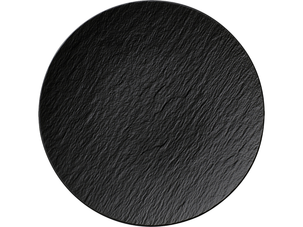The Rock plate black Ø16 cm
