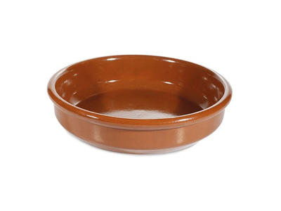 Bowl ovenproof Brown Ø 18 cm ceramic