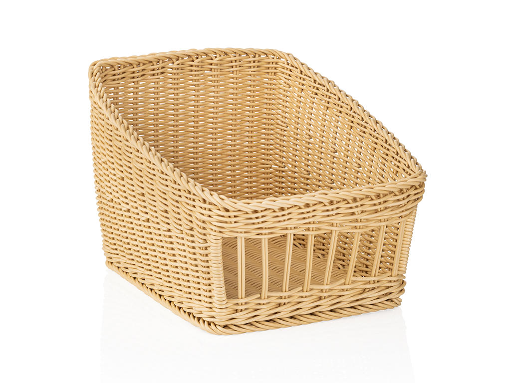Bread Basket Light Beige 30x40x27/16 cm Weave