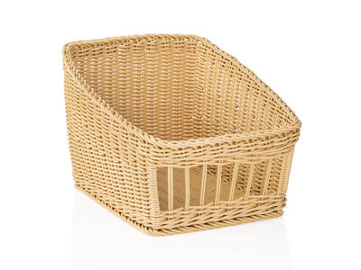 Bread Basket Light Beige 30x40x27/16 cm Weave