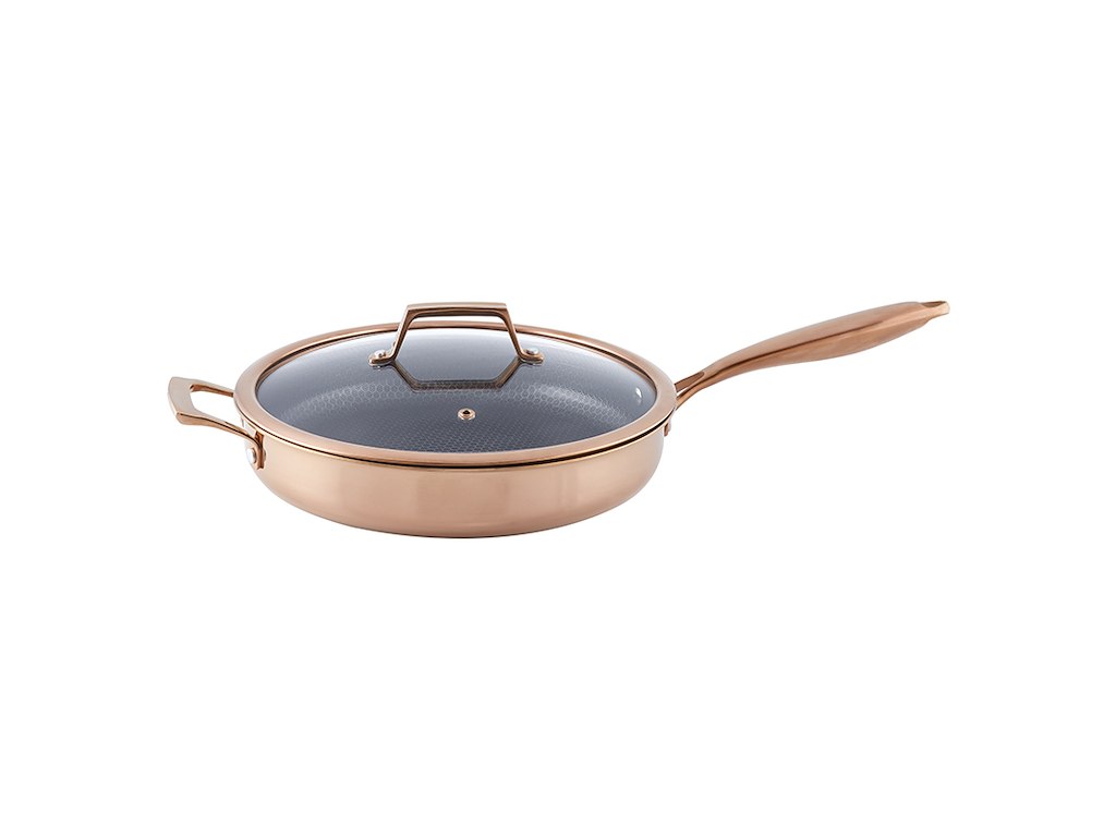 Hybrid Sauté Pan 28 cm Rose Gold