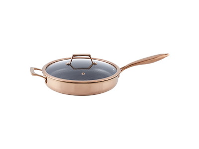 Hybrid Sauté Pan 28 cm Rose Gold